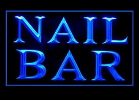 Nail Bar LED Neon Sign